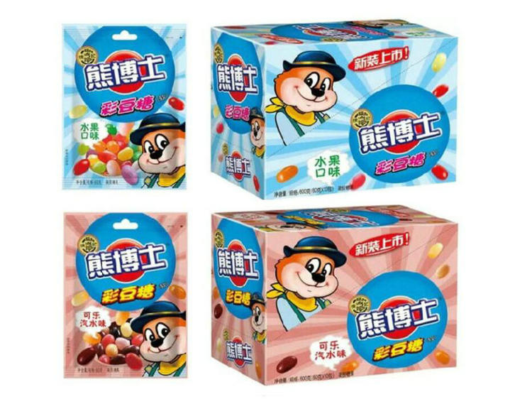HFC Snacks DR. BEAR Jelly Bean Cola and Soda Mashall Island Majuro Chinese Supermarket