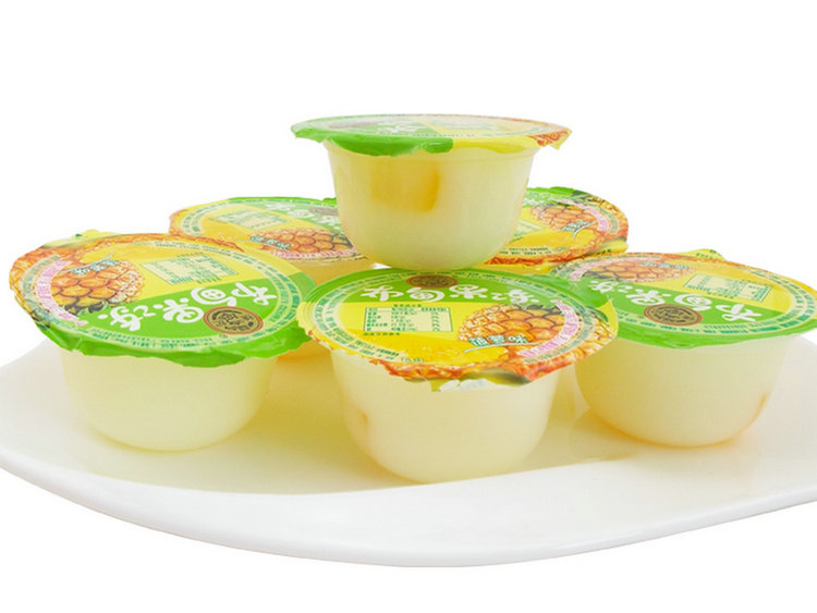 HFC 4501 Jelly Cup Pudding with Muti Colour and Fruit Flavour