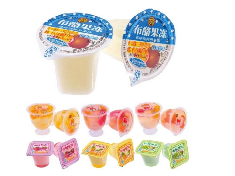HFC 4532 Bulk Jelly Cup Pudding with Passion Fruit Flavour