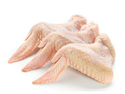 低价供应美国冷冻鸡肉3连带骨带皮鸡翅