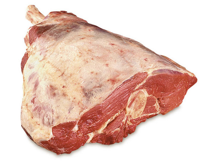 冷冻牛肉带骨圆臀肉肶肉
