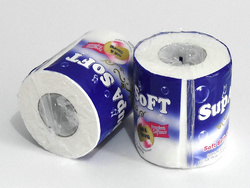 OEM 3 Ply 100% Virgin Pulp Toilet Paper Tissue Cored Bath Paper Rolls