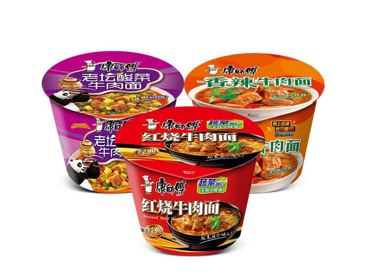 Wholesale Master Kong Bucket Instant Noodles