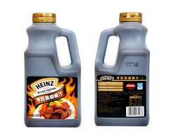 亨氏(Heinz)黑胡椒汁桶装黑椒汁烤肉牛排酱必胜客黑胡椒酱意面酱烤肉酱1.9kg*4西餐调料