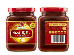 Guanghe Red Fermented Bean Curd Pure Fragrant of Sesame Oil Flavor Bottled 340g Hot Pot Dipping Sauce Cantonese Cuisine Seasoning Produced by Century-old Brand Kraft Heinz