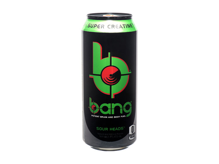 BANG ENERGY DRINK 16 OZ SOUR HEADS