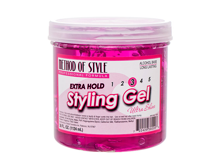 STYLING GEL 38 OZ METHOD OF STYLE #PINK