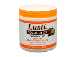 COCONUT LEAVE IN CONDITIONER FOR NATURAL HAIR 8 OZ #LUSTI