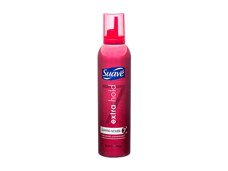 SUAVE STYLING AID EXTRA HOLD MOUSSE 9 OZ