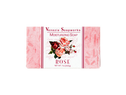 VENEZIA SOAPWORKS BAR SOAP ROSE 6.25 OZ