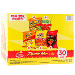 FRITO LAY VARIETY PACK 30 CT LSS FLAMIN HOT MIX 5 ASSORTED