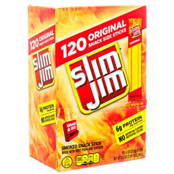 SLIM JIM ORIGINAL 120CT
