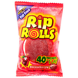 RIP ROLL SOUR CANDY STRAWBERRY