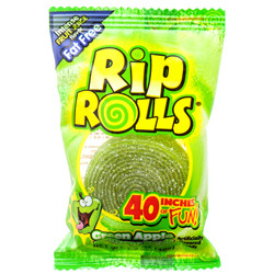 RIP ROLL SOUR CANDY APPLE